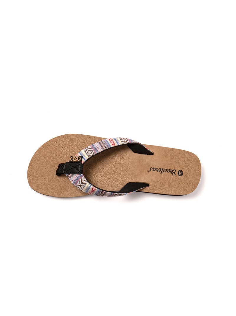 Infradito donna Brasileras suola in gomma Beige - Kiabi