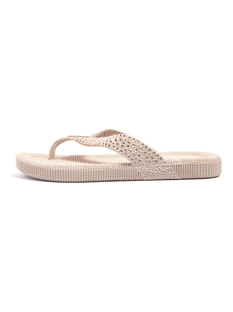 Infradito donna Brasileras suola in gomma Beige - Kiabi