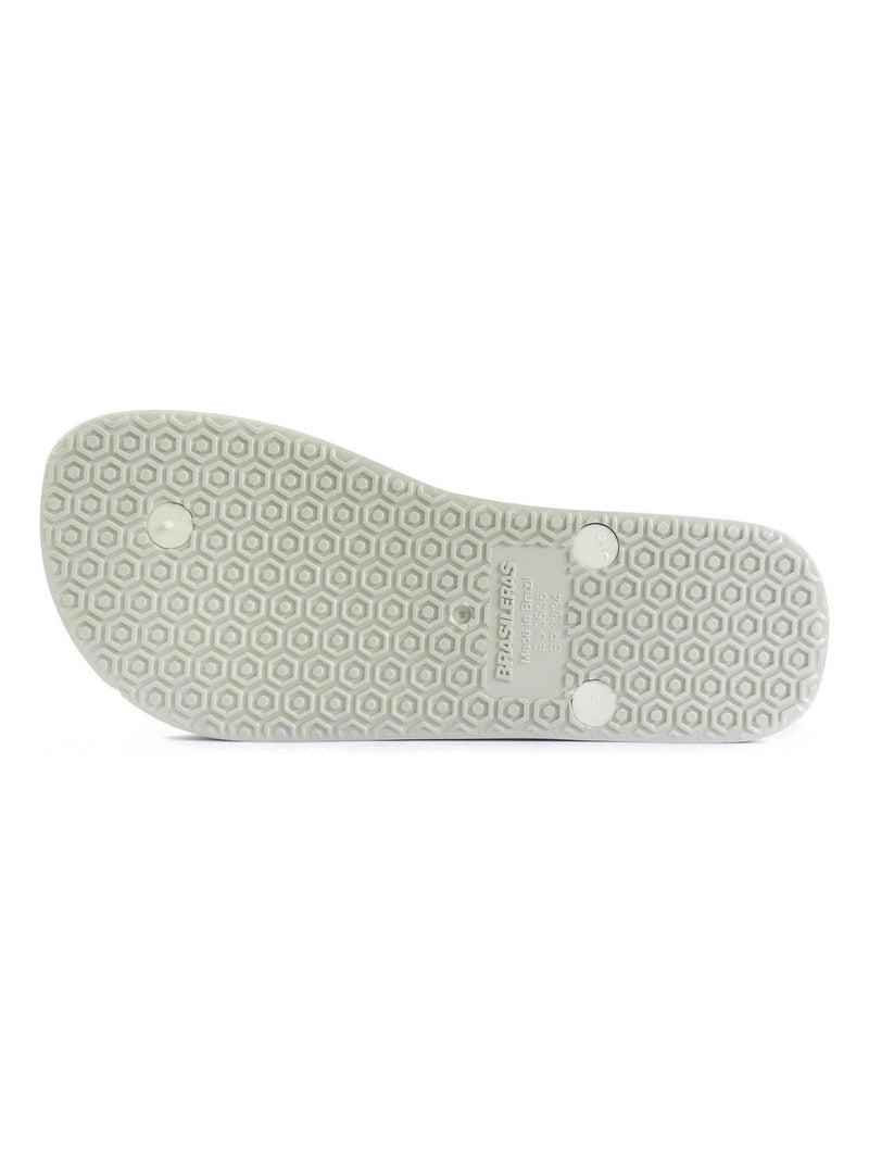 Infradito donna Brasileras suola in gomma Bianco - Kiabi