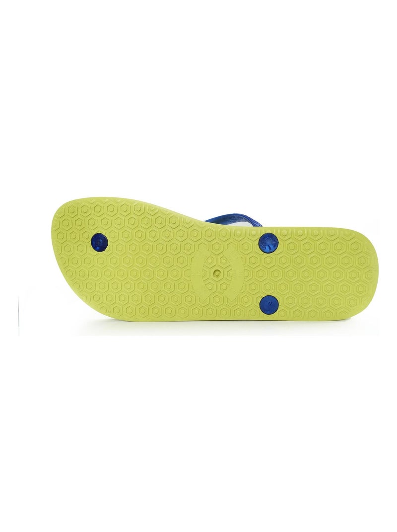Infradito donna Brasileras suola in gomma Bianco Giallo Blu - Kiabi