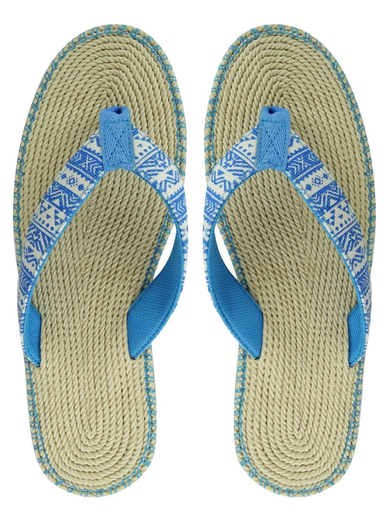 Infradito donna Brasileras suola in gomma Blu cielo - Kiabi