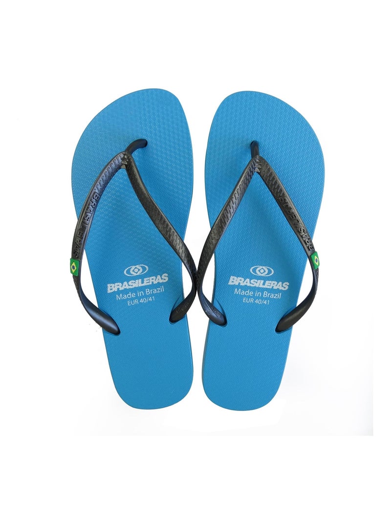 Infradito donna Brasileras suola in gomma Blu Nero - Kiabi