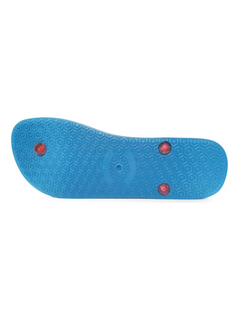 Infradito donna Brasileras suola in gomma Blu Rosa - Kiabi