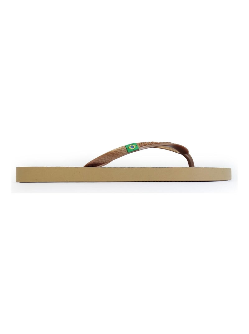Infradito donna Brasileras suola in gomma Dorato/Oro - Kiabi