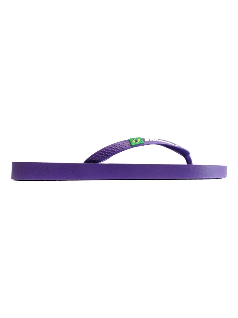 Infradito donna Brasileras suola in gomma Malva lilla - Kiabi