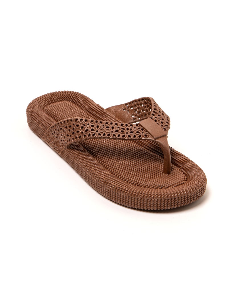 Infradito donna Brasileras suola in gomma Marrone - Kiabi