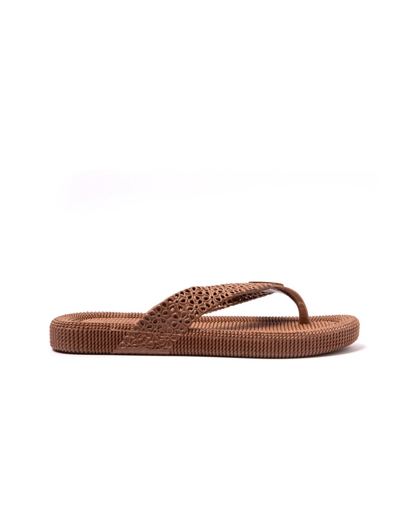 Infradito donna Brasileras suola in gomma Marrone - Kiabi