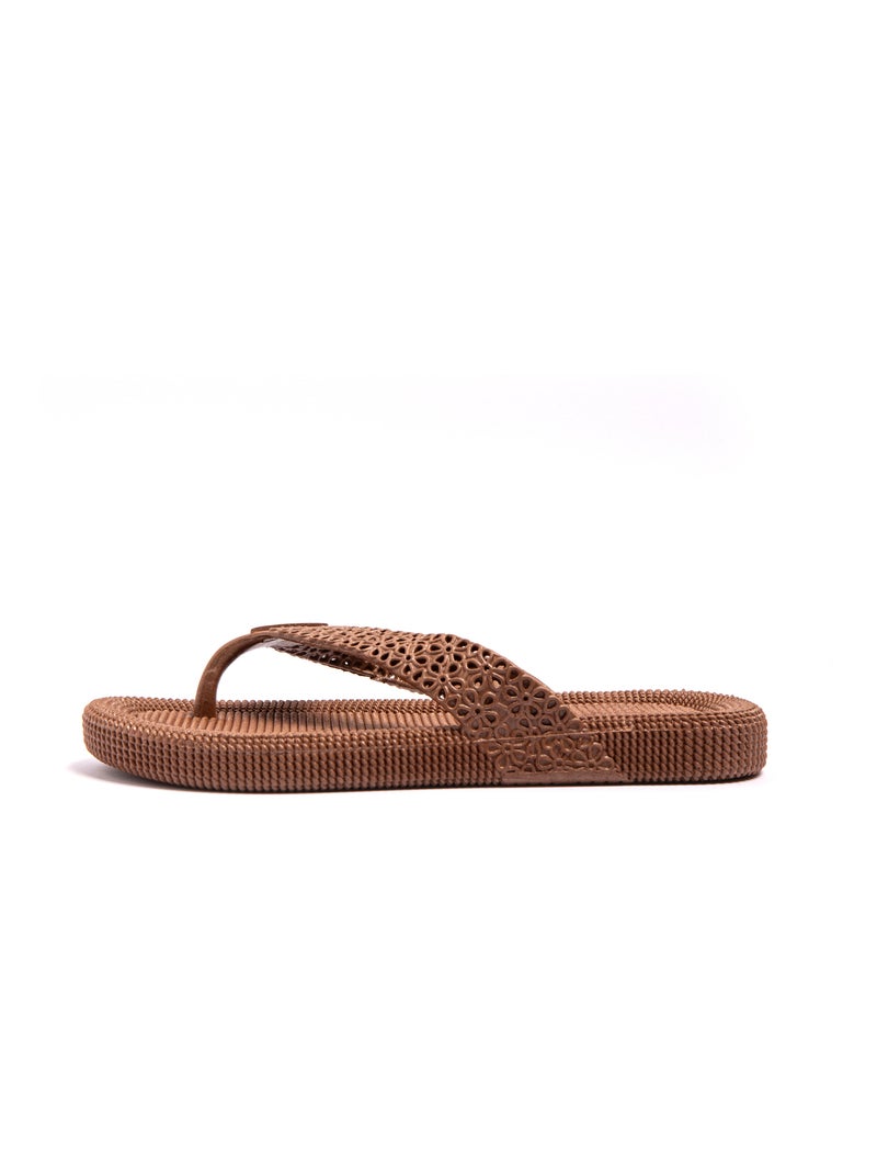 Infradito donna Brasileras suola in gomma Marrone - Kiabi