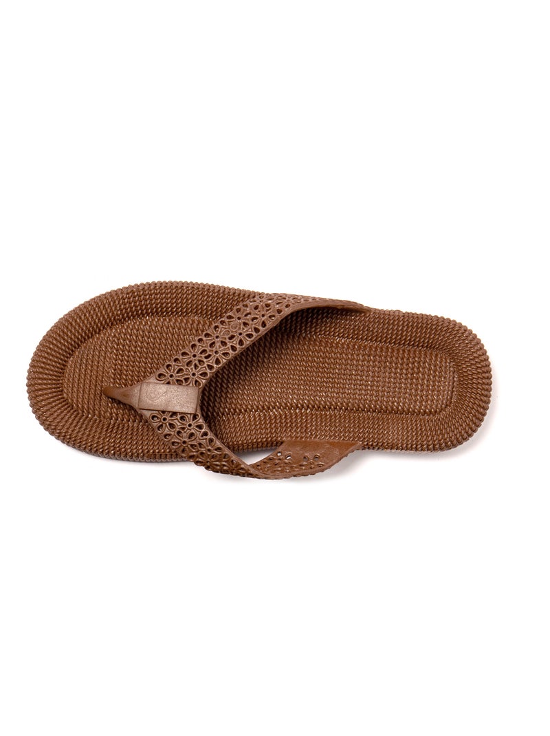 Infradito donna Brasileras suola in gomma Marrone - Kiabi