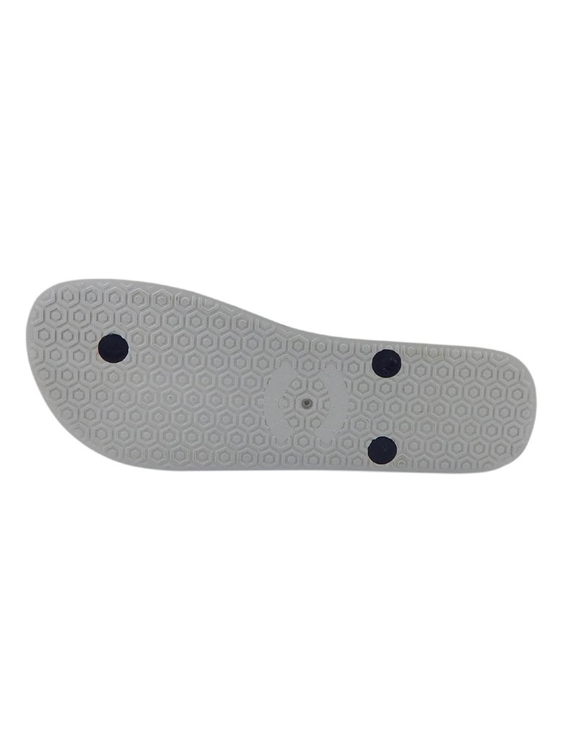 Infradito donna Brasileras suola in gomma Nero Bianco - Kiabi