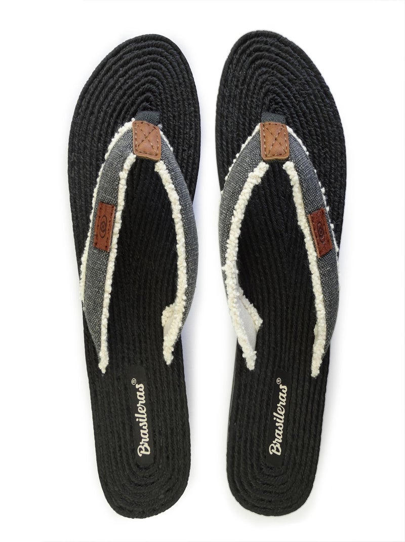 Infradito donna Brasileras suola in gomma Nero - Kiabi