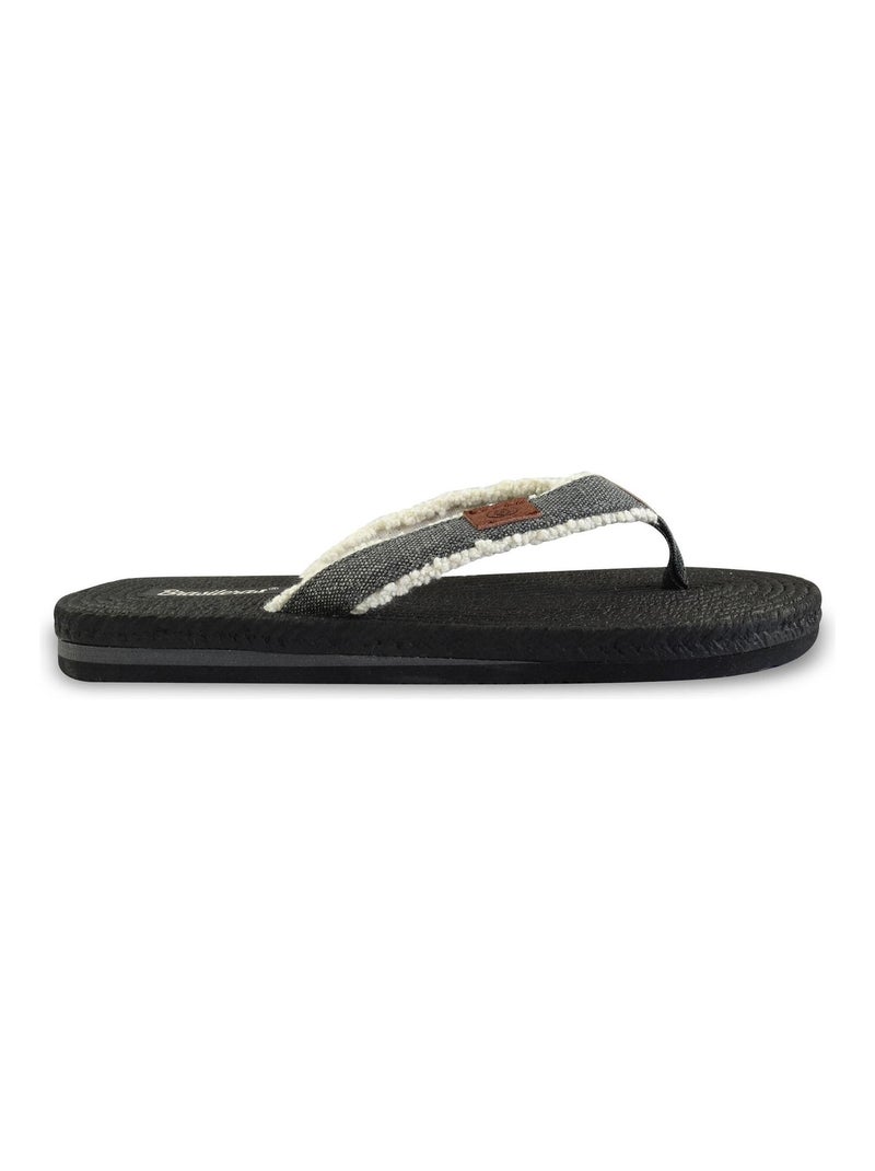 Infradito donna Brasileras suola in gomma Nero - Kiabi