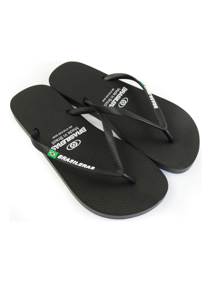 Infradito donna Brasileras suola in gomma Nero - Kiabi