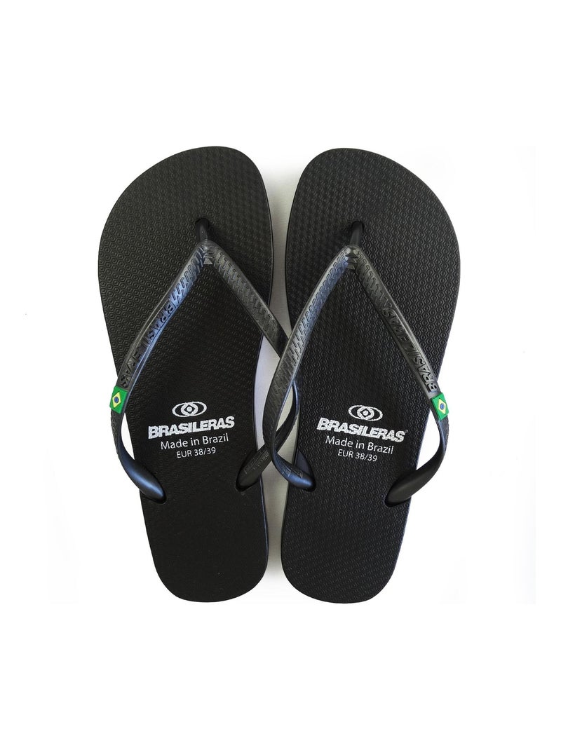 Infradito donna Brasileras suola in gomma Nero - Kiabi