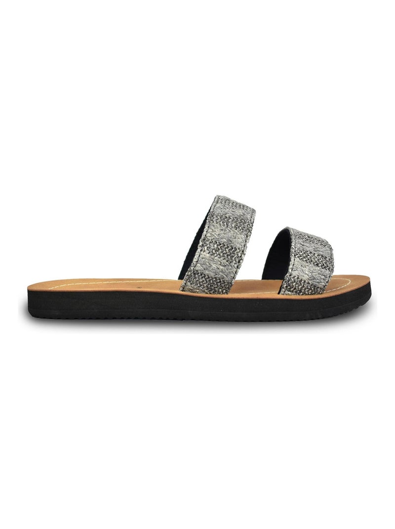 Infradito donna Brasileras suola in gomma Nero - Kiabi