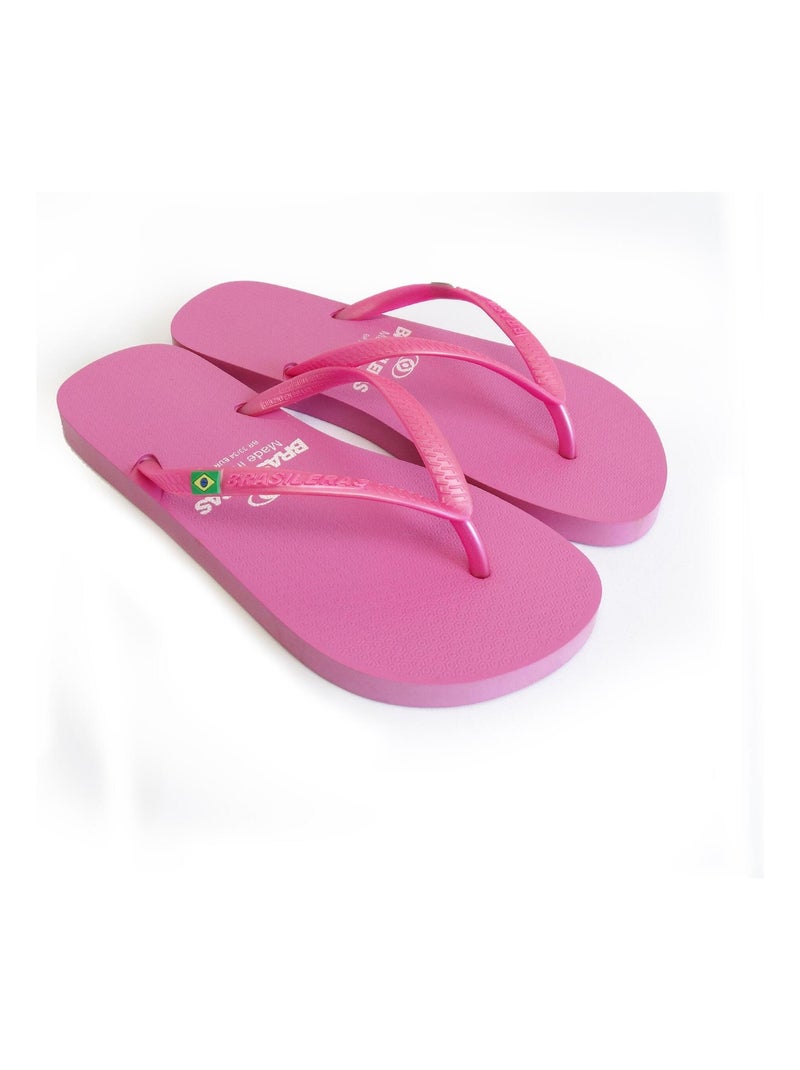 Infradito donna Brasileras suola in gomma Rosa - Kiabi