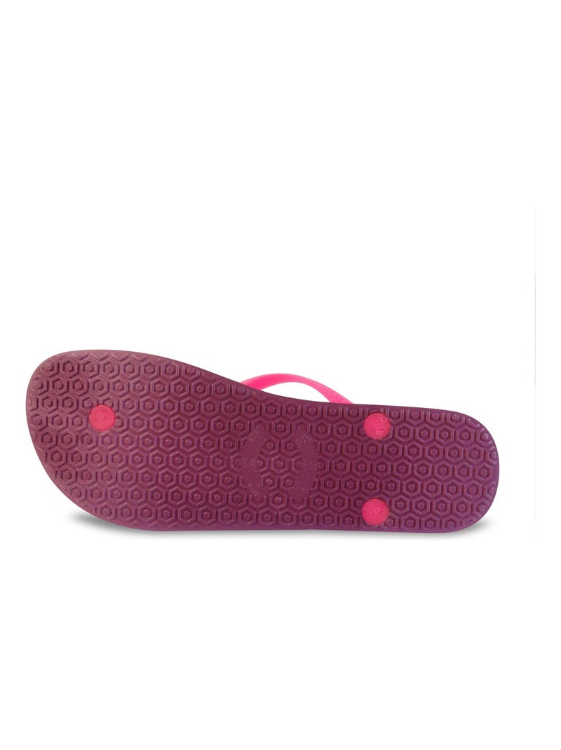 Infradito donna Brasileras suola in gomma Rosa fucsia - Kiabi