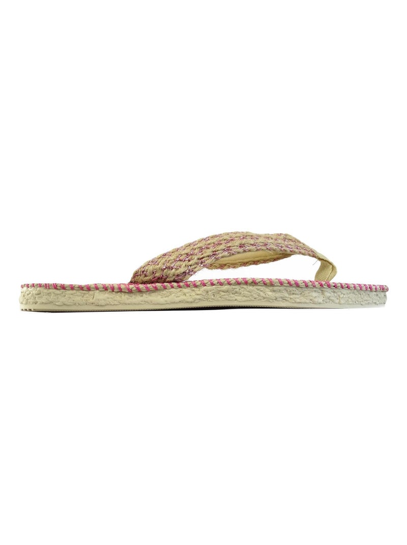 Infradito donna Brasileras suola in gomma Rosa fucsia - Kiabi