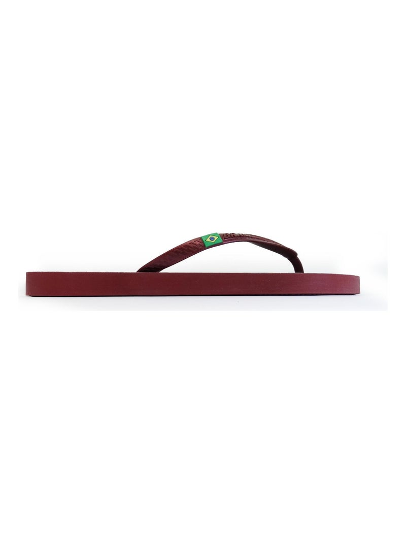 Infradito donna Brasileras suola in gomma Rosso - Kiabi