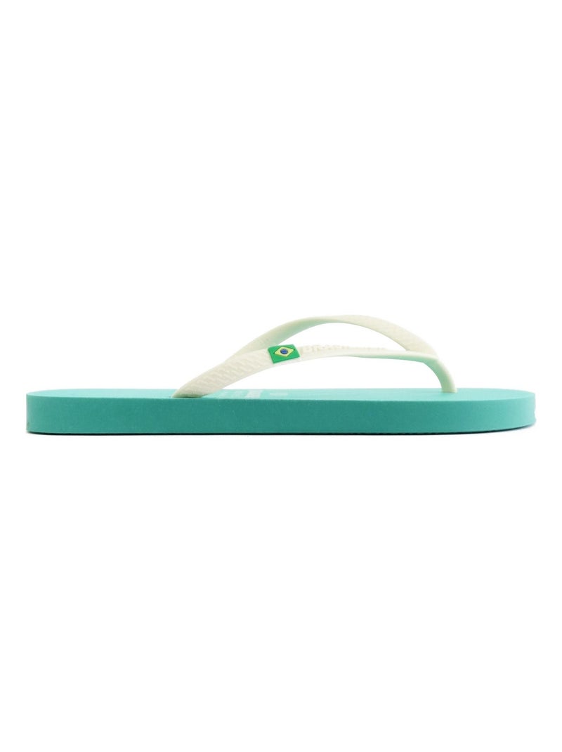 Infradito donna Brasileras suola in gomma Verde chiaro - Kiabi