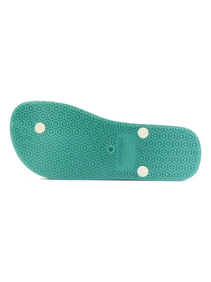 Infradito donna Brasileras suola in gomma Verde chiaro - Kiabi