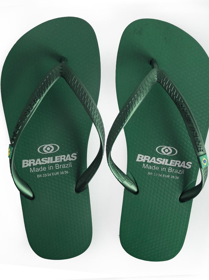 Infradito donna Brasileras suola in gomma Verde - Kiabi