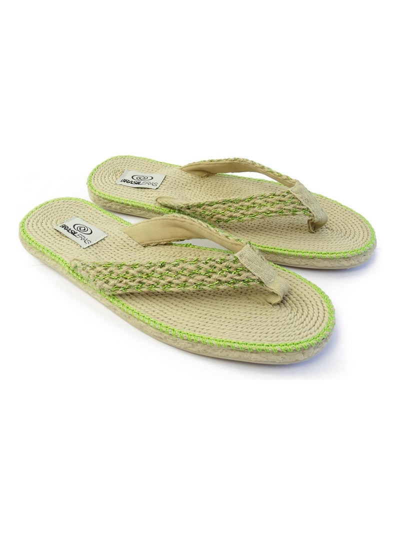Infradito donna Brasileras suola in gomma Verde - Kiabi