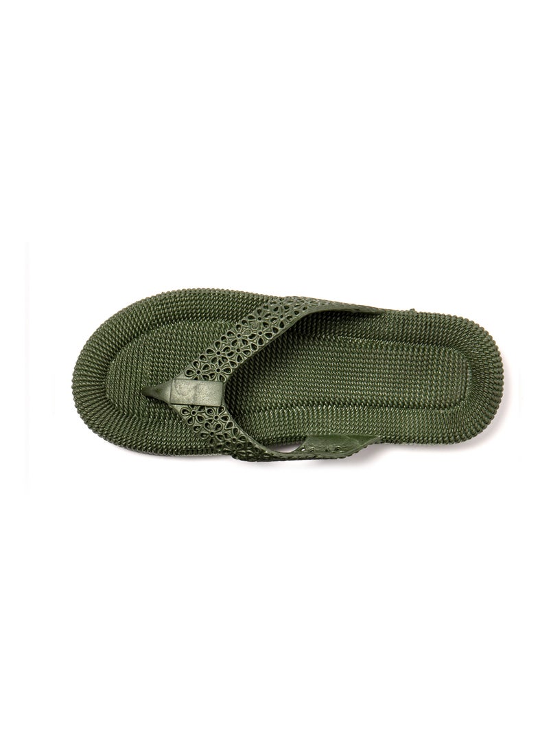 Infradito donna Brasileras suola in gomma Verde scuro - Kiabi