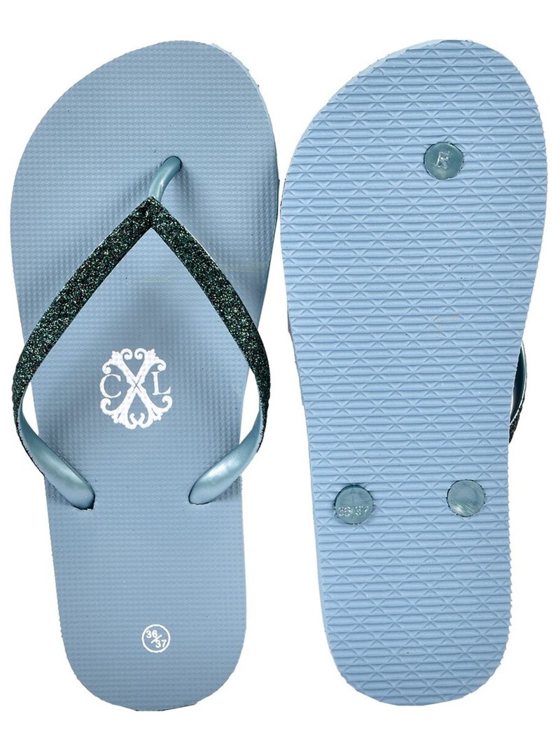 Infradito Donna CXL BY LACROIX GLITTER Blu - Kiabi