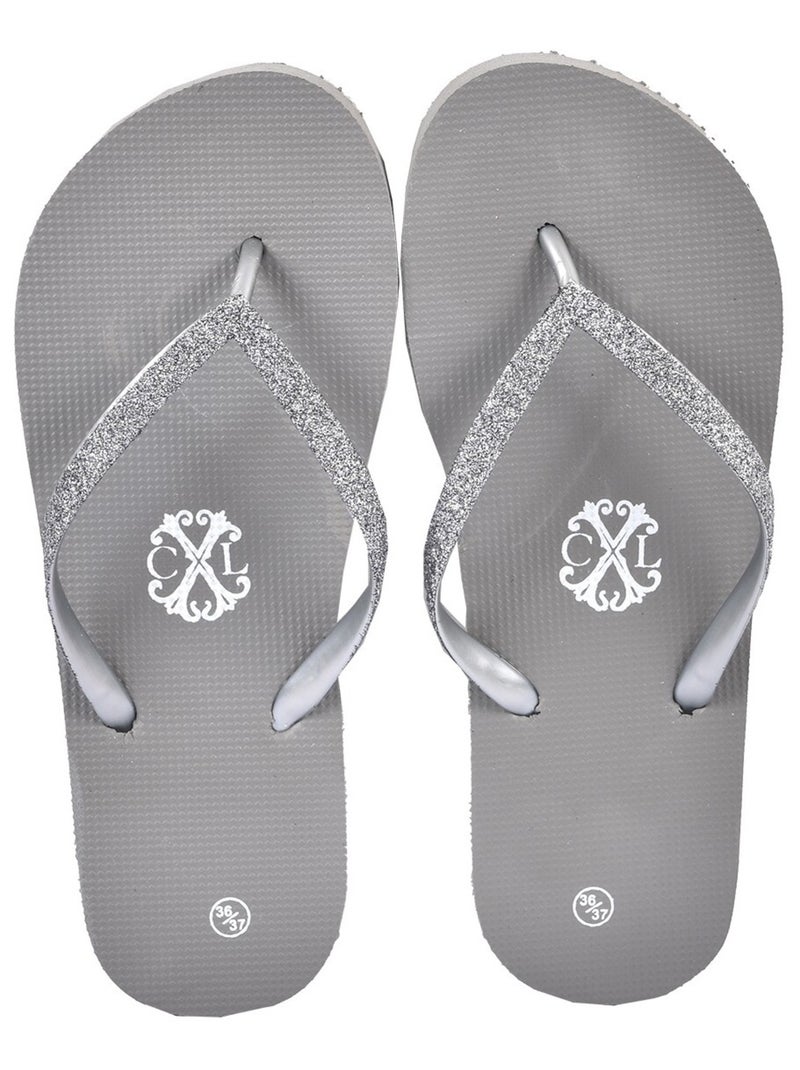 Infradito Donna CXL BY LACROIX GLITTER Grigio - Kiabi