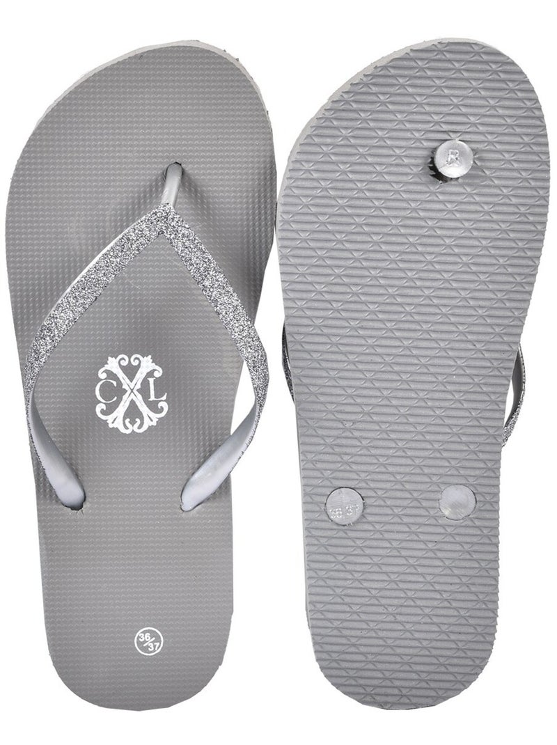 Infradito Donna CXL BY LACROIX GLITTER Grigio - Kiabi