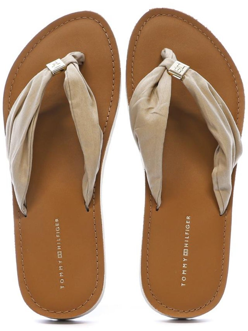 Infradito Donna Tommy Hilfiger Beige - Kiabi