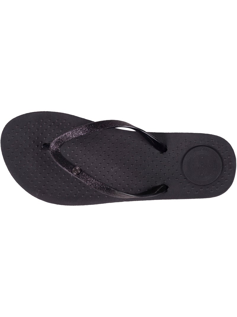 Infradito gambo in paillettes isotoner Nero - Kiabi