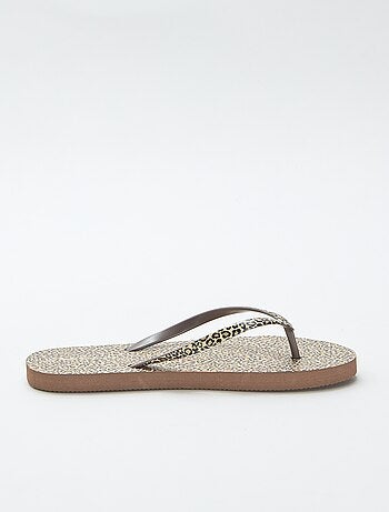 Infradito leopardate