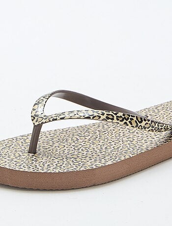 Infradito leopardate