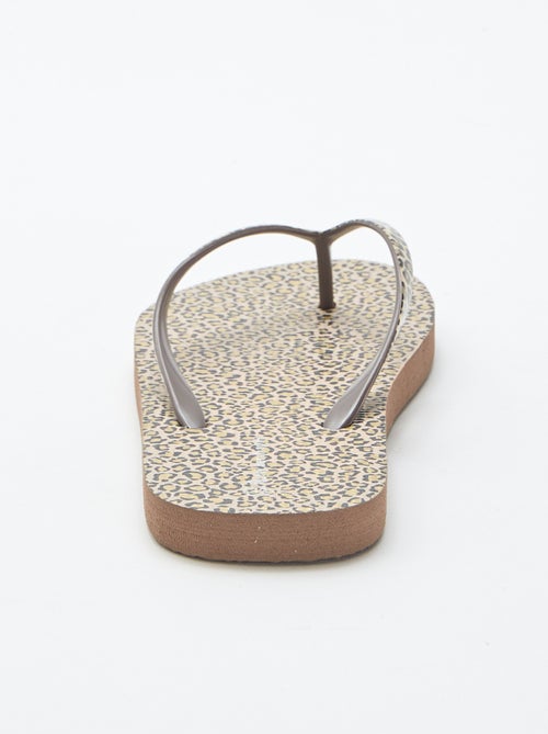 Infradito leopardate - Kiabi