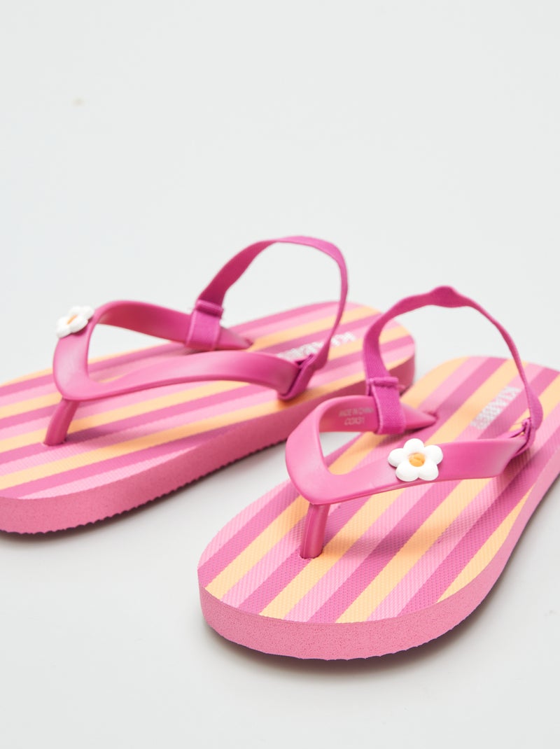 Infradito multicolori ROSA - Kiabi