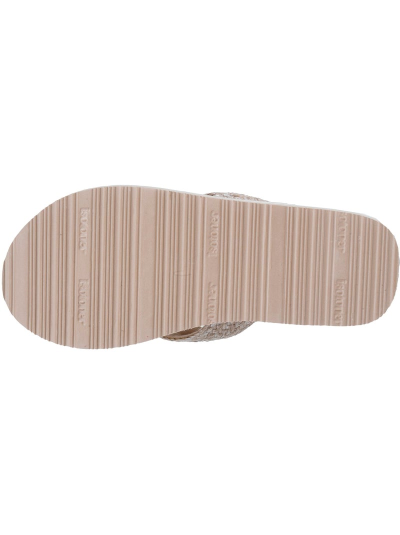 Infradito Sandali estivi da spiaggia, suola in Eva leggera e confortevole  Isotoner Beige - Kiabi