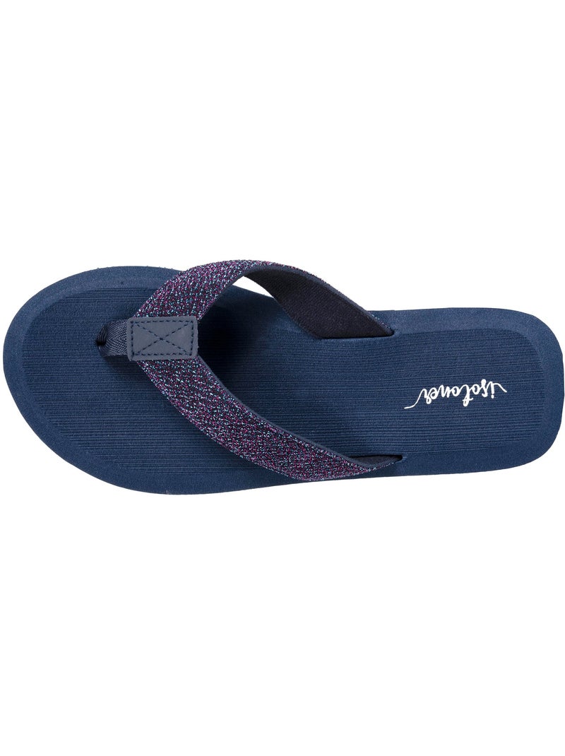 Infradito Sandali estivi da spiaggia, suola in Eva leggera e confortevole  Isotoner Blu marino - Kiabi
