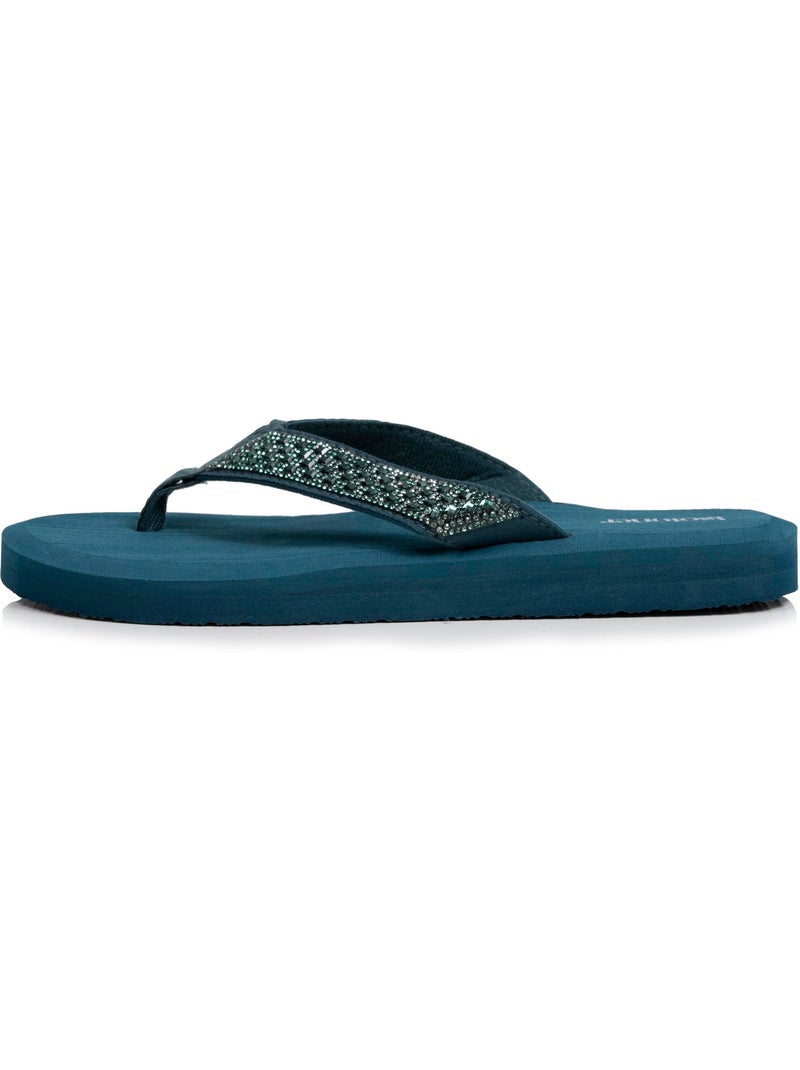 Infradito Sandali estivi da spiaggia, suola in Eva leggera e confortevole  Isotoner Verde chiaro - Kiabi