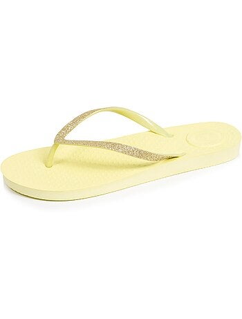 Infradito Soletta con tecnologia everywear, Tomaia glitterata, Comfort ottimale, Isotoner