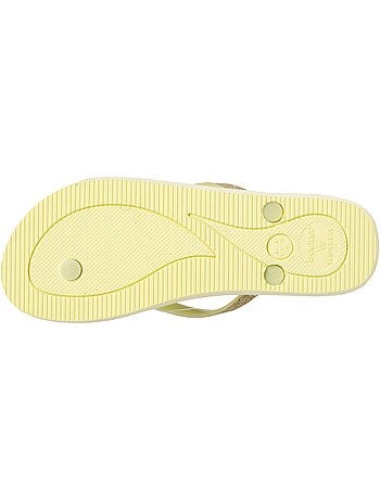 Infradito Soletta con tecnologia everywear, Tomaia glitterata, Comfort ottimale, Isotoner