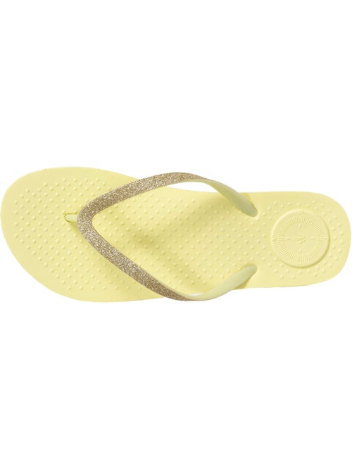 Infradito Soletta con tecnologia everywear, Tomaia glitterata, Comfort ottimale, Isotoner - Kiabi Infradito Soletta con tecnologia everywear, Tomaia glitterata, Comfort ottimale, Isotoner - Kiabi