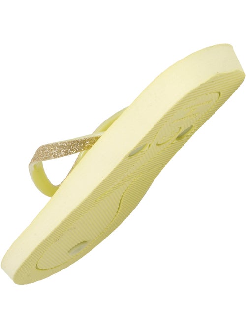 Infradito Soletta con tecnologia everywear, Tomaia glitterata, Comfort ottimale, Isotoner - Kiabi Infradito Soletta con tecnologia everywear, Tomaia glitterata, Comfort ottimale, Isotoner - Kiabi