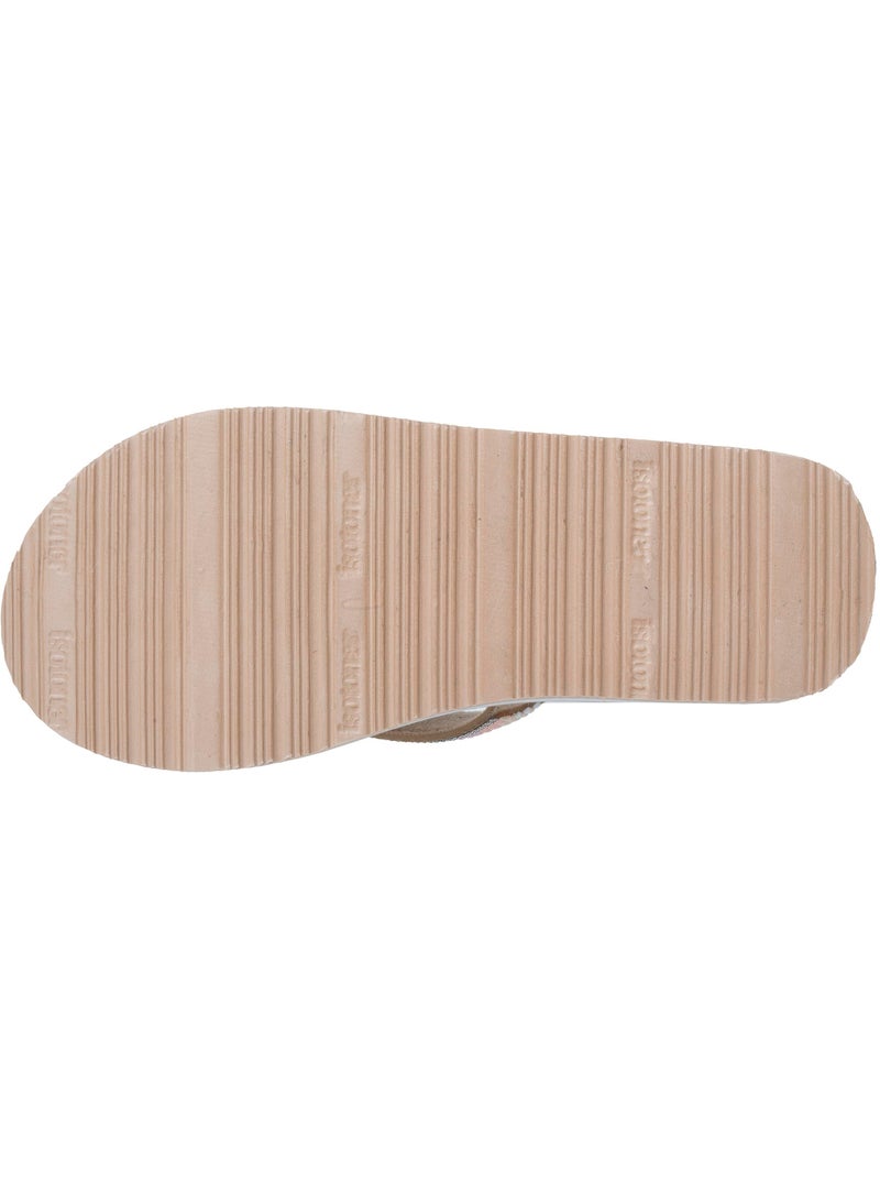 Infradito sottopiede in materiale sintetico, punta confortevole, leggero per il  Isotoner Beige - Kiabi