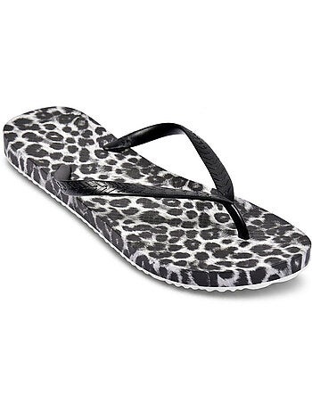 Infradito Stampa Leopardo Gomma 2 Colori OZABI