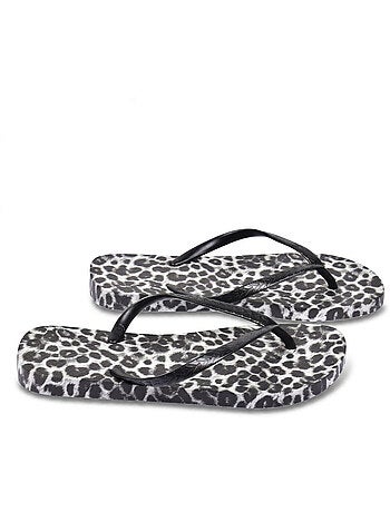 Infradito Stampa Leopardo Gomma 2 Colori OZABI