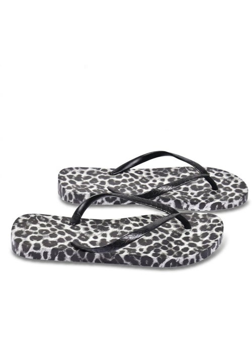 Infradito Stampa Leopardo Gomma 2 Colori OZABI - Kiabi