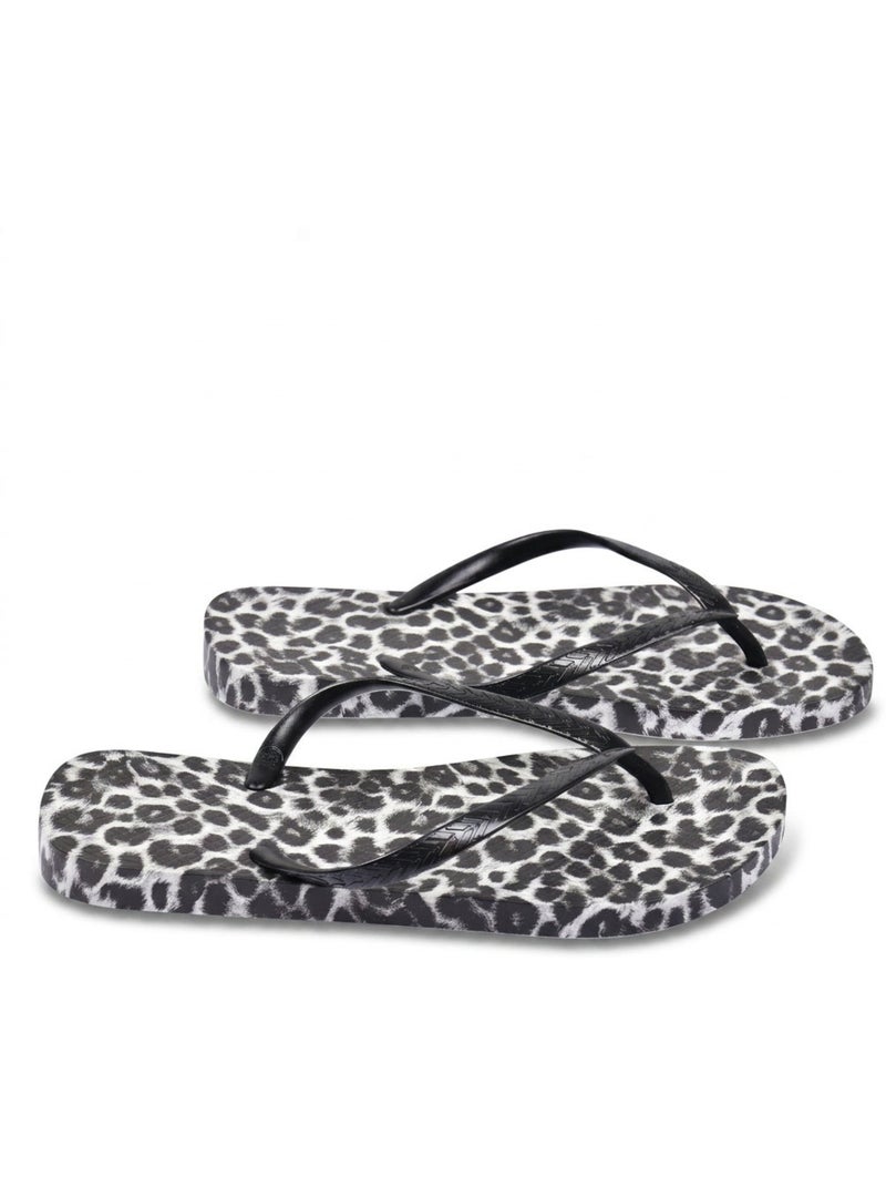 Infradito Stampa Leopardo Gomma 2 Colori OZABI Grigio - Kiabi