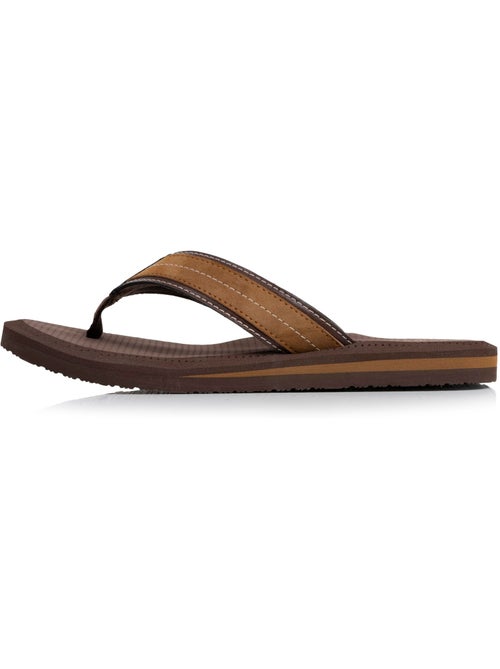 Infradito suola in materiale sintetico, punta confortevole, leggerezza per il comfort - Kiabi Infradito suola in materiale sintetico, punta confortevole, leggerezza per il comfort - Kiabi